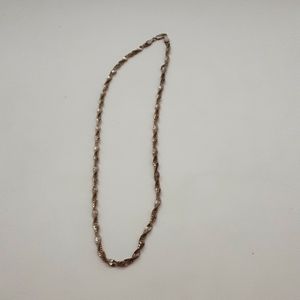 Vintage 925 Silver Diamond Cut Chain 18" Made in Italy